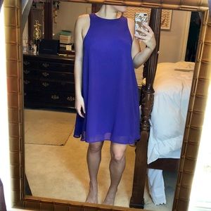 purple dress